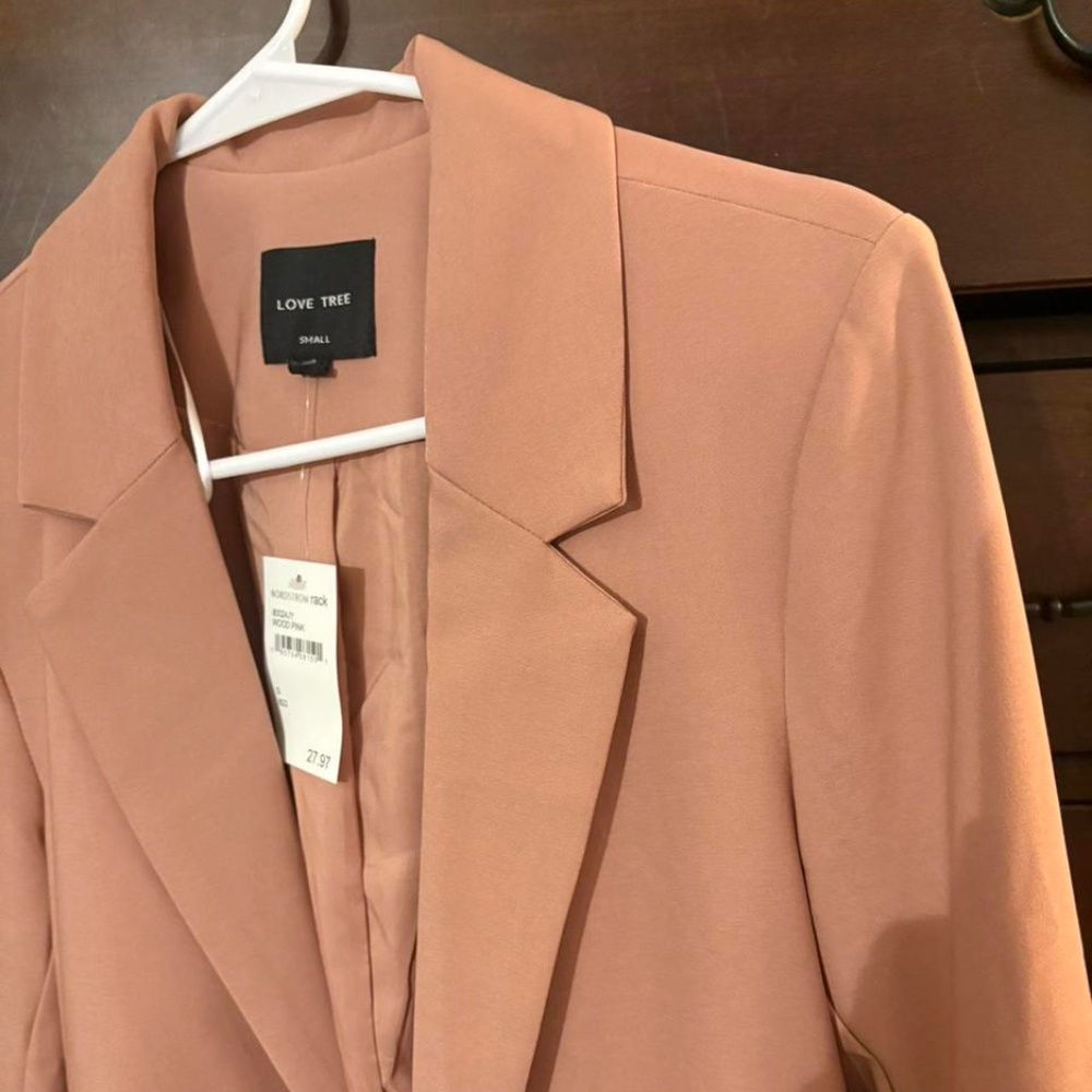 NWT Nordstrom Rack Salmon Blazer